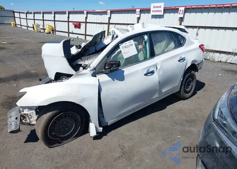 2017 Nissan Sentra Sv из США, поврежденный, VIN 3N1AB7AP4HL649952